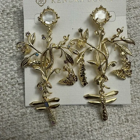 Kendra scott Devin convertible statement earrings - Picture 2 of 6